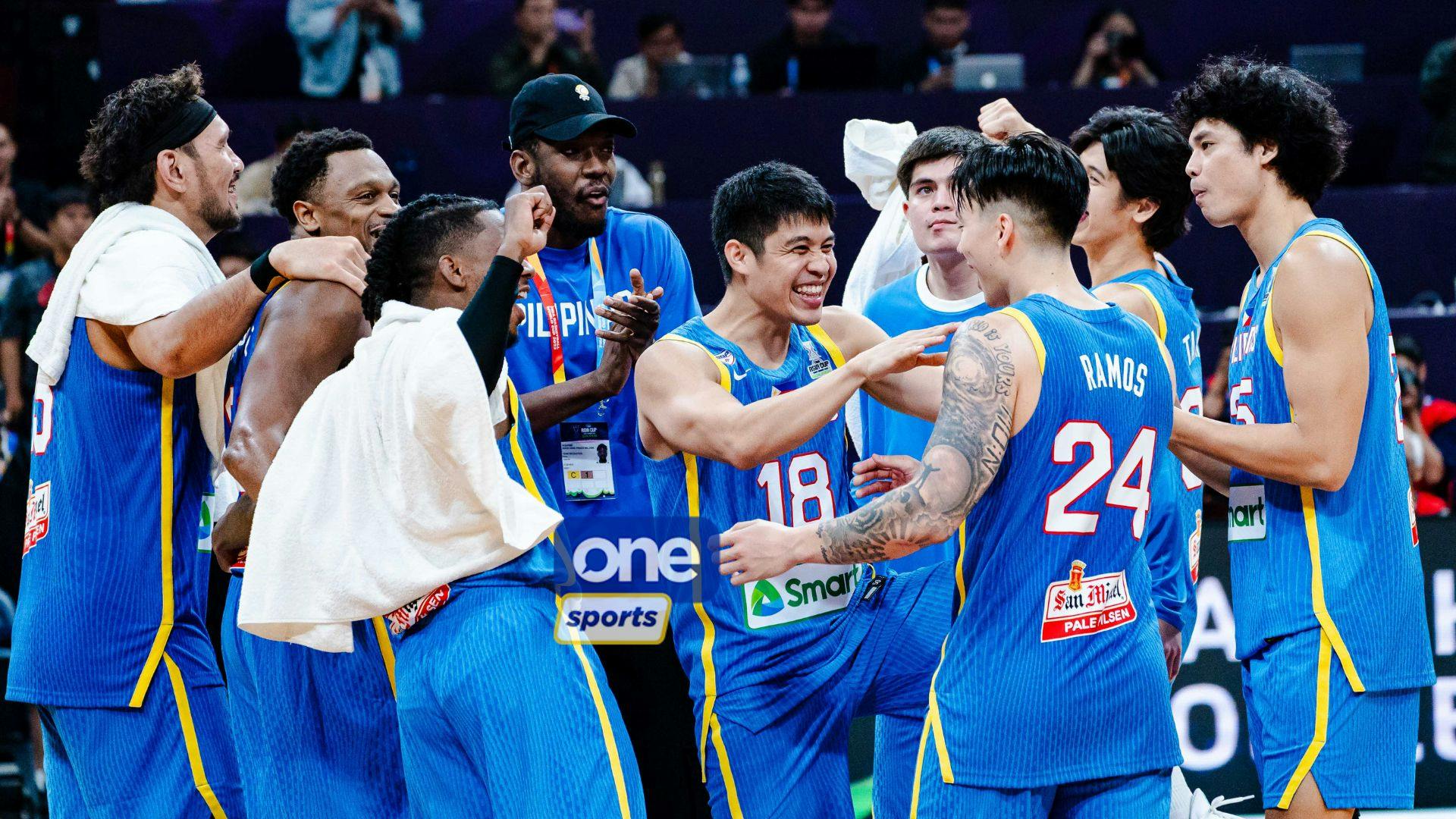 Gilas Pilipinas stay put at no. 2 in latest FIBA Asia Cup Qualifiers power rankings